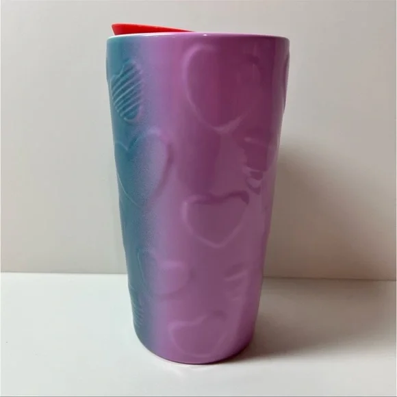 Starbucks Valentines Heart Ceramic Tumbler - Picture 5 of 6